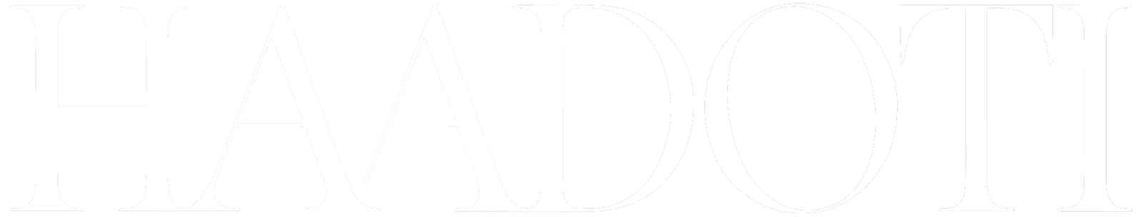 haadoti Logo white